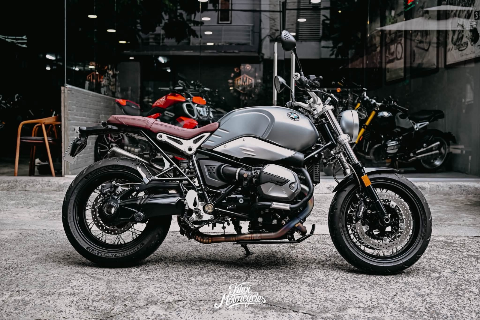 BMW R9T Scrambler 2023 ga điện odo 8k km