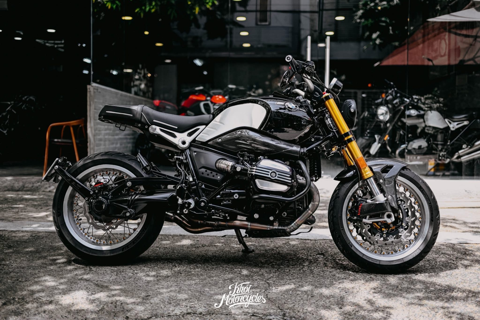 BMW R9T Classic 2018 odo 9k km full đồ chơi